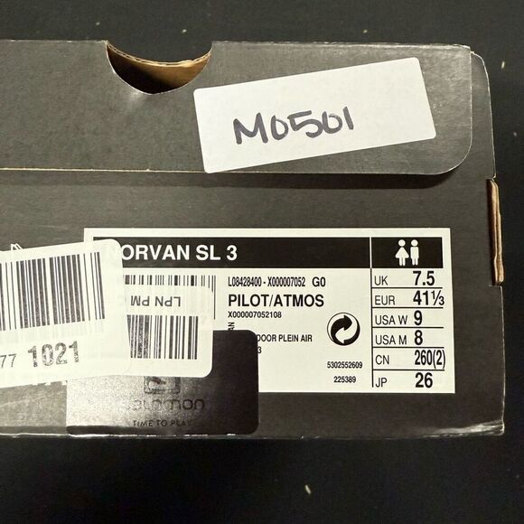 Arc'teryx Norvan SL 3 Pilot Atmos Trail Running Shoes Sneakers - Picture 6 of 6